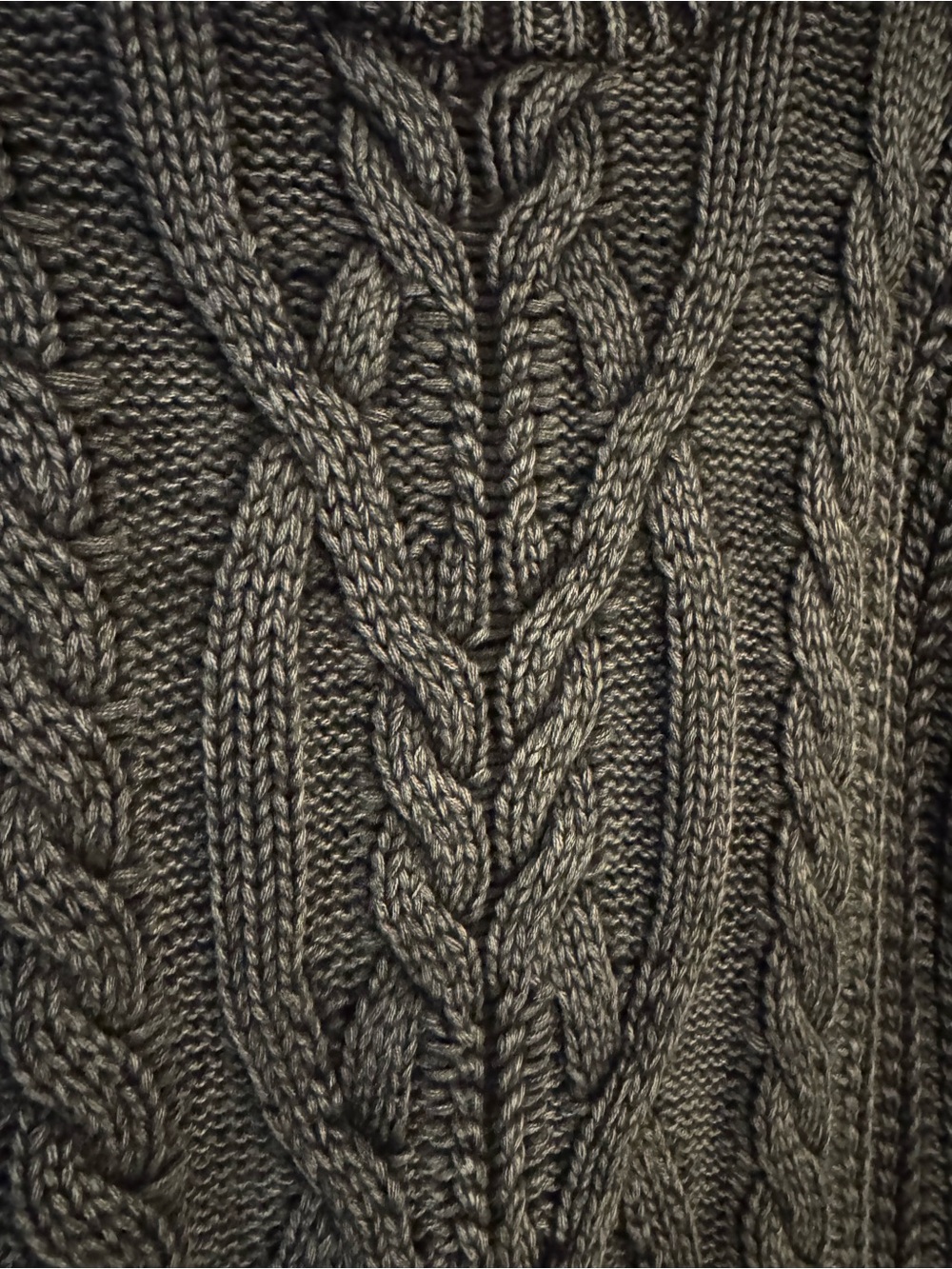Free People Frankie Cable Knit Cotton Sweater Chunky Crewneck Size Small - Picture 5 of 10